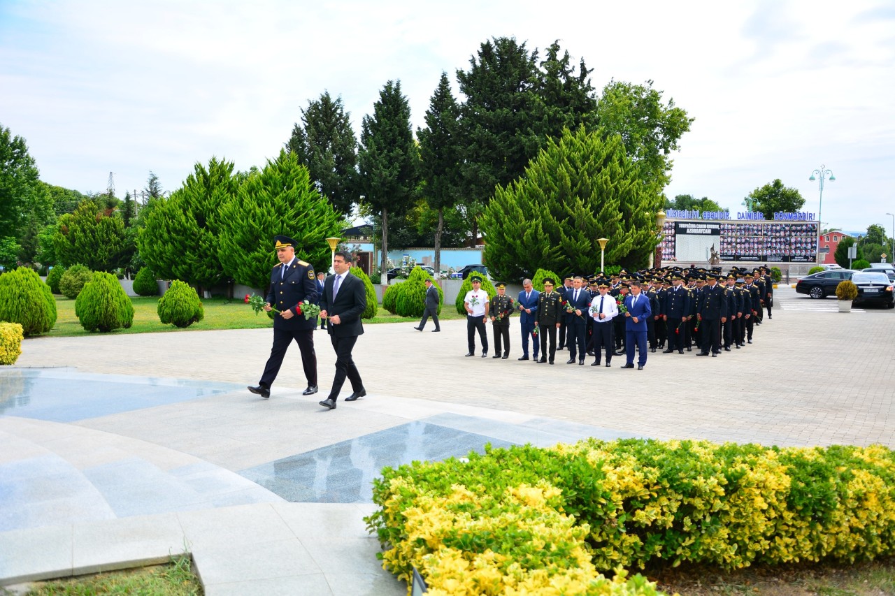 Polis Günü Ağstafada qeyd olunub - FOTOLAR